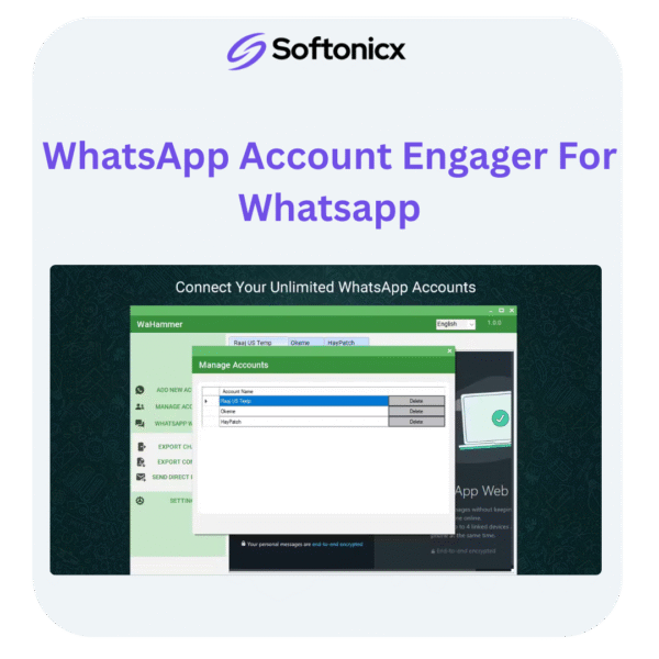 WhatsApp Account Engager For Whatsapp